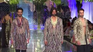 Designs by Ambani wedding couturiers showcased at India Couture Week [upl. by Donahue]