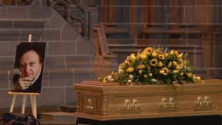 Sir Ken Dodd’s funeral Fans and celebrities say goodbye to comedy legend  ITV News [upl. by Hally]