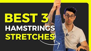 Best 3 HAMSTRING STRETCHES You Dont Know About [upl. by Normy301]