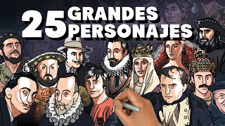 25 grandes personajes de la Historia [upl. by Grenier]