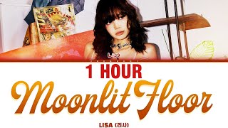 1 HOUR LISA 리사 Moonlit Floor Color Coded Lyrics [upl. by Theall]