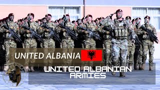 🦅 Ushtria e bashkuar Shqiptare 🇦🇱FHD United Albanian Army [upl. by Sert526]