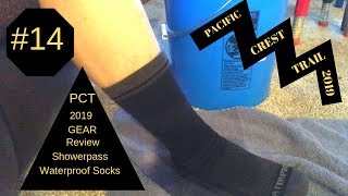 PCT 2019 Gear ReviewShowerpass Waterproof Socks [upl. by Aehsa]