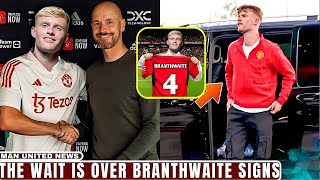 ALL DONE Jarrad Branthwaite Done Deal To Manchester United Personal Terms Agreed [upl. by Negaem847]