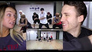 BTS 방탄소년단 Danger Dance Practice Reaction [upl. by Zertnom137]