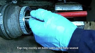 SAAB 9000 Reluctor Ring Replacement [upl. by Mackenzie]