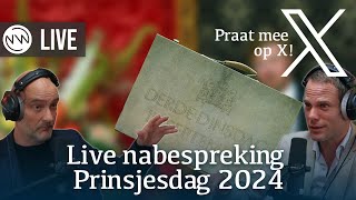 Live nabespreking Prinsjesdag 2024 [upl. by Nnoryt]