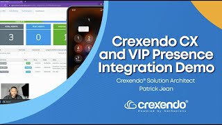 Crexendo CX and VIP Presence Integration Demo [upl. by Johiah]