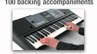 Yamaha PSRE233 Portable Keyboard Demo [upl. by Dragde]