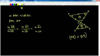 Secondaire 4 CST triangles semblables les figures de bases [upl. by Rowena]