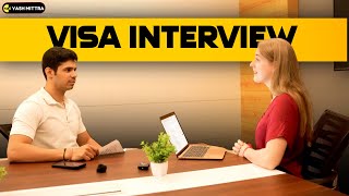 F1 Visa Interview Training  Ex US Visa Officer [upl. by Enilekaj795]