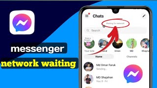 How to fix messenger waiting for network problem solve 2024  messenger [upl. by Izaak281]