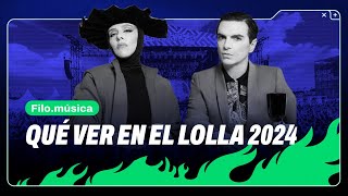 LOLLAPALOOZA ARGENTINA 2024 ARTISTAS ARGENTINOS PARA DESCUBRIR  Filomúsica [upl. by Leopoldeen]