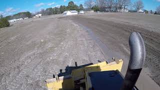 Dozer Finish Grading A Ditch [upl. by Elocin]