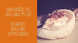 Bouchée de saumon fumé et fromage de chèvre [upl. by Marcille174]