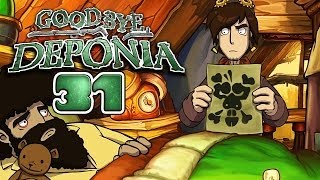 GOODBYE DEPONIA HD 031  Jeder Sani ist ein Täter ★ Lets Play Goodbye Deponia [upl. by Fatma]