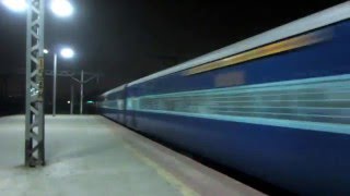 12163 Dadar Central  Chennai Egmore Super Fast Express At CLA [upl. by Bac]