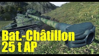 【WoT：BatChatillon 25t AP】ゆっくり実況でおくる戦車戦Part369 byアラモンド [upl. by Tim391]