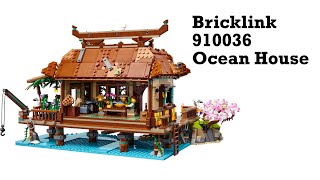 Bricklink 910036 Ocean House [upl. by Sexela]