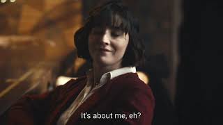 Jessie Eden talks to Tommy Shelby about female wire cutters wages  S04E01  PEAKY BLINDERS [upl. by Mcintyre]