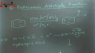 Gattermann koch formylation amp formation of Aldehyde group [upl. by Rochester833]