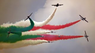 4Kᵁᴴᴰ FRECCE TRICOLORI  SPECTACULAR SHOW  AIRPOWER ZELTWEG AIRSHOW 2022 [upl. by Diley661]