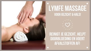 Lymfe massage gezicht [upl. by Chilcote]