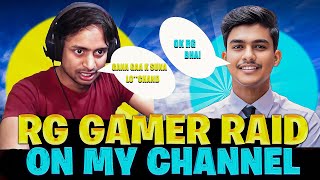 ANGRY YOUTUBER 🤬🤬RGGamerLive RAID ON MY CHANNELrggamer rggamerlive angryyoutuber hrickgamerlive [upl. by Notyrb919]