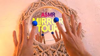 ASMR🪞Mirror🪞Tour🪞of my house  tapping with blue balls [upl. by Ttenneb]