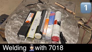 How to stick weld with 7018 Intro [upl. by Farhi409]