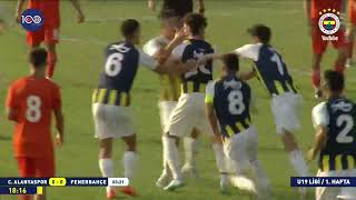 Maç Özeti Corendon Alanyaspor  Fenerbahçe  U19 [upl. by Ener46]