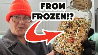 My Secret to Fast Dehydrating amp A Meal in a Jar Recipe frozenfoodsmonth [upl. by Sievert]