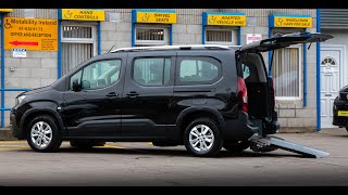 Peugeot Rifter Allure Wheelchair Accessible [upl. by Milewski272]