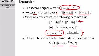 Digital Communications Probability of Bit Error [upl. by Haral]