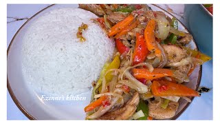 Very delicious Chicken stir fry recipe [upl. by Laurella]