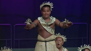 Kiribati Heritage Dance Performance  FestPAC 2024 [upl. by Acissj]