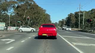 Driving Windsor to Warragamba Dam [upl. by Bil692]