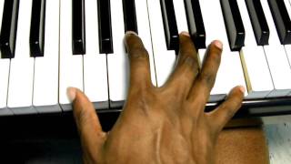 5 oclock  T Pain piano tutorial [upl. by Adala]