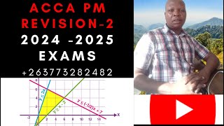 ACCA PM Revision 2  2024 2025 Exams [upl. by Nevi]