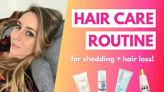 Hair Care Routine How to stop shedding and hair loss  Dr Shereene Idriss [upl. by Mokas575]