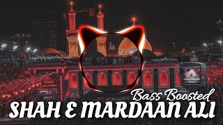 Shah E Mardan E Ali  Bass Boosted Remix  Nusrat Fateh Ali Khan Qawwali  Dj Shoaib Mixing [upl. by Narot283]