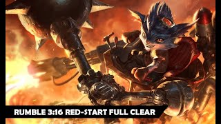 Season 118 Rumble Jungle Clear Guide  316 RedStart Full Clear ADVANCED [upl. by Lilia]