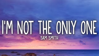 Sam Smith  Im Not The Only One Lyrics [upl. by Sydelle]