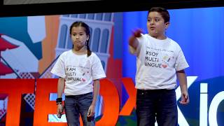 The Benefits of Being Bilingual  Bella Lawson amp Jose Sabedra  TEDxKidsElCajon [upl. by Einuj922]