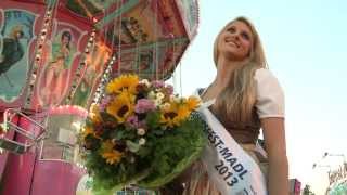 Miesbacher VolksfestMadl 2013 Lucia Holzner hat gewonnen [upl. by Haididej679]