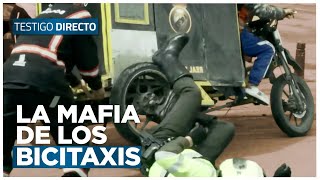 La policía llegó y esto pasó al descubierto el OSCURO NEGOCIO de algunos BICITAXIS Testigo Directo [upl. by Mikey599]