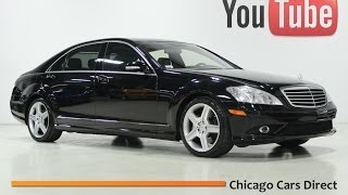 Chicago Cars Direct Presents a 2009 MercedesBenz S550 4Matic BlackBlack 241504 [upl. by Dent798]