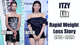 ITZY LIA Weight Gain Story 2019  2020 [upl. by Adnilak]