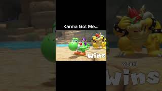 KARMA GOT ME BAD Mario Party Jamboree shorts supermariopartyjamboree [upl. by Aiht504]