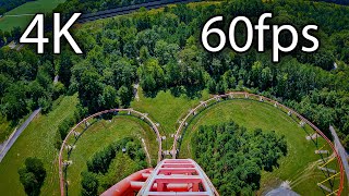 Intimidator 305 front seat onride 4K POV 60fps Kings Dominion [upl. by Rogerio]